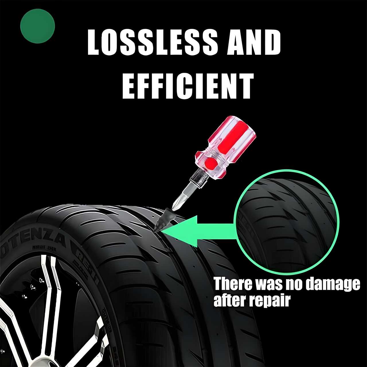 🔧 Self-Service Tire Repair Rubber Nails – Quick Fix Solution (10 PCS Pack)