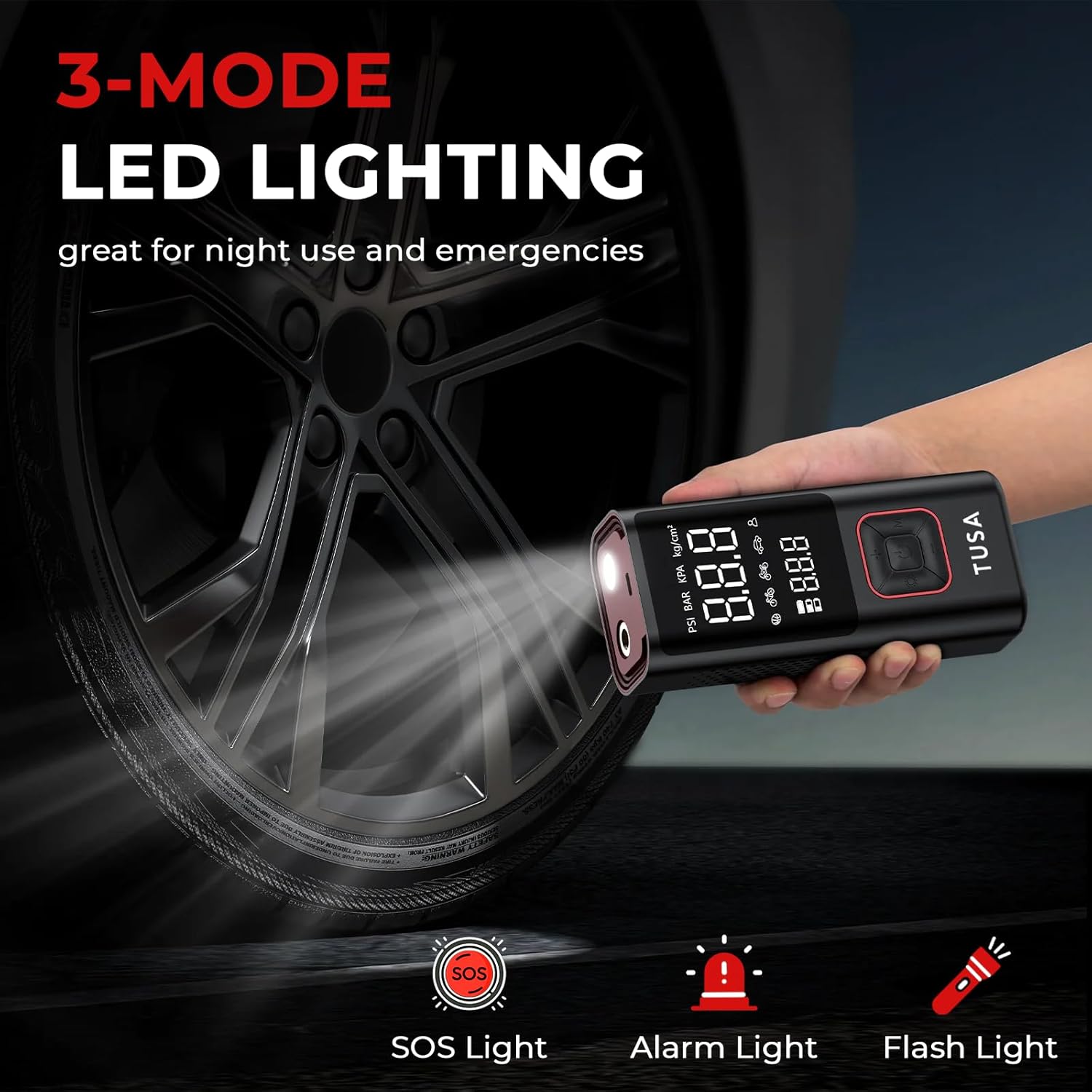 Portable Air Compressor Tire Inflator