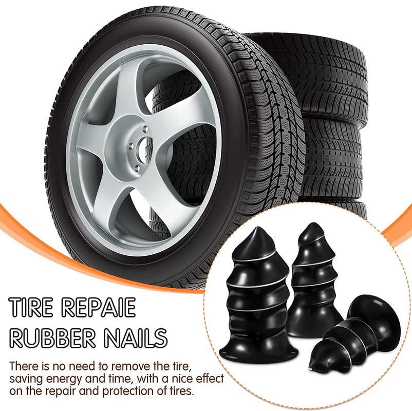 🔧 Self-Service Tire Repair Rubber Nails – Quick Fix Solution (10 PCS Pack)
