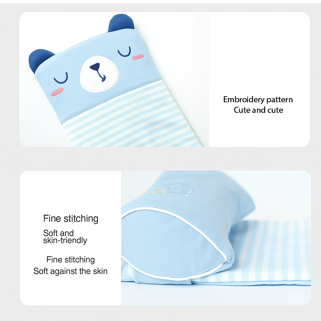 Baby Shaping Head Support Pillow - Assorted Colour